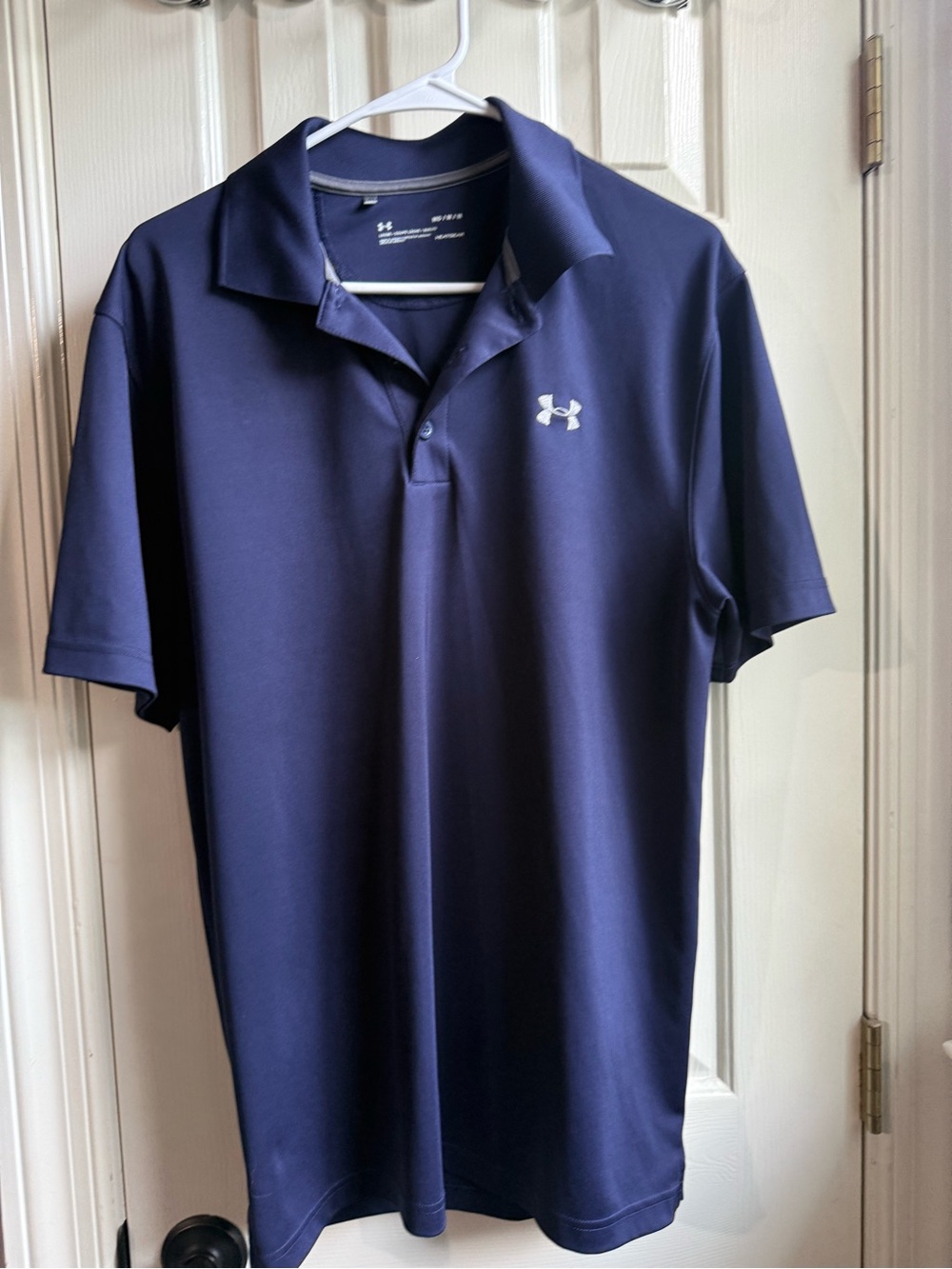 Under Armour Men’s Navy Blue Polo Performance Shirt